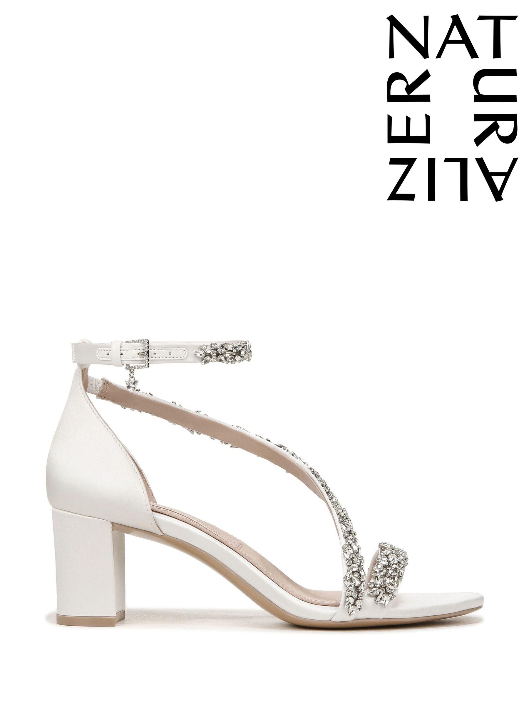 White sandals naturalizer best sale