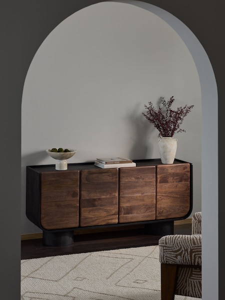 Dark Blythe Solid Mango Wood Large Sideboard (E03386) | €1,350