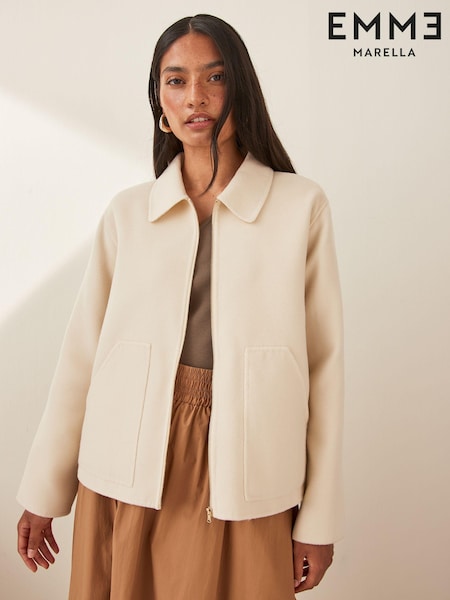 Emme by Marella BETULLA Cropped Zip Up Jacket (E03636) | €146