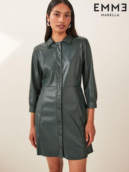 Emme by Marella Nomme Jersey Shirt Black Dress (E03646) | €73