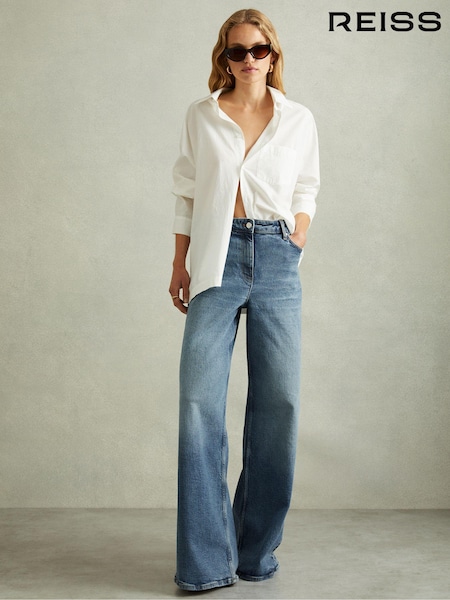 Reiss Crete Wide Leg Jeans (E04235) | 1,238 LEI