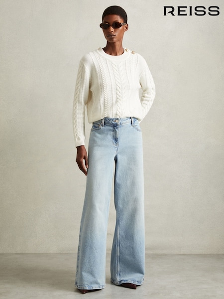 Reiss Crete Wide Leg Jeans (E04262) | 234 €