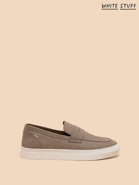 White Stuff Lenny Leather Loafers (E04483) | €53