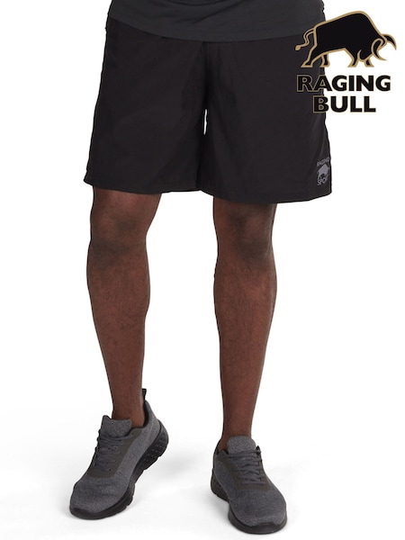 Raging Bull Performance Black Shorts (E04588) | €49