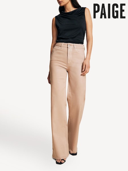 Paige Pink Sasha High Rise Loose Fit Jeans (E04762) | €241