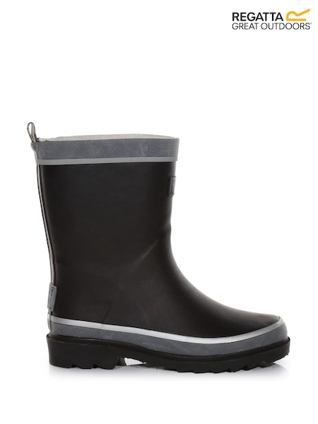 Regatta Black Foxfire Junior Wellies (E04835) | R$ 245