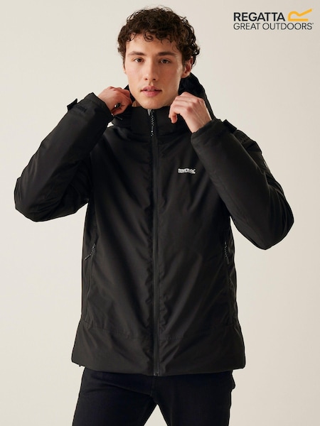Regatta Black Frelton Waterproof Walking Jacket (E04855) | €66