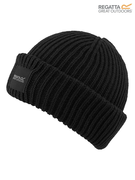 Regatta Black Connora Fisherman Beanie (E04870) | €15