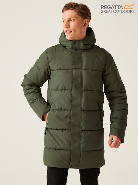 Regatta Green Waterproof Hayleyn Baffled Jacket (E04875) | €67