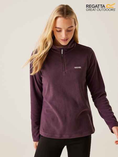 Пурпурный - Regatta Womens Sweetheart Lightweight Half-Zip Fleece (E04878) | €25