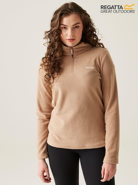 Regatta Natural Womens Sweetheart Lightweight Half-Zip Fleece (E04886) | AED55