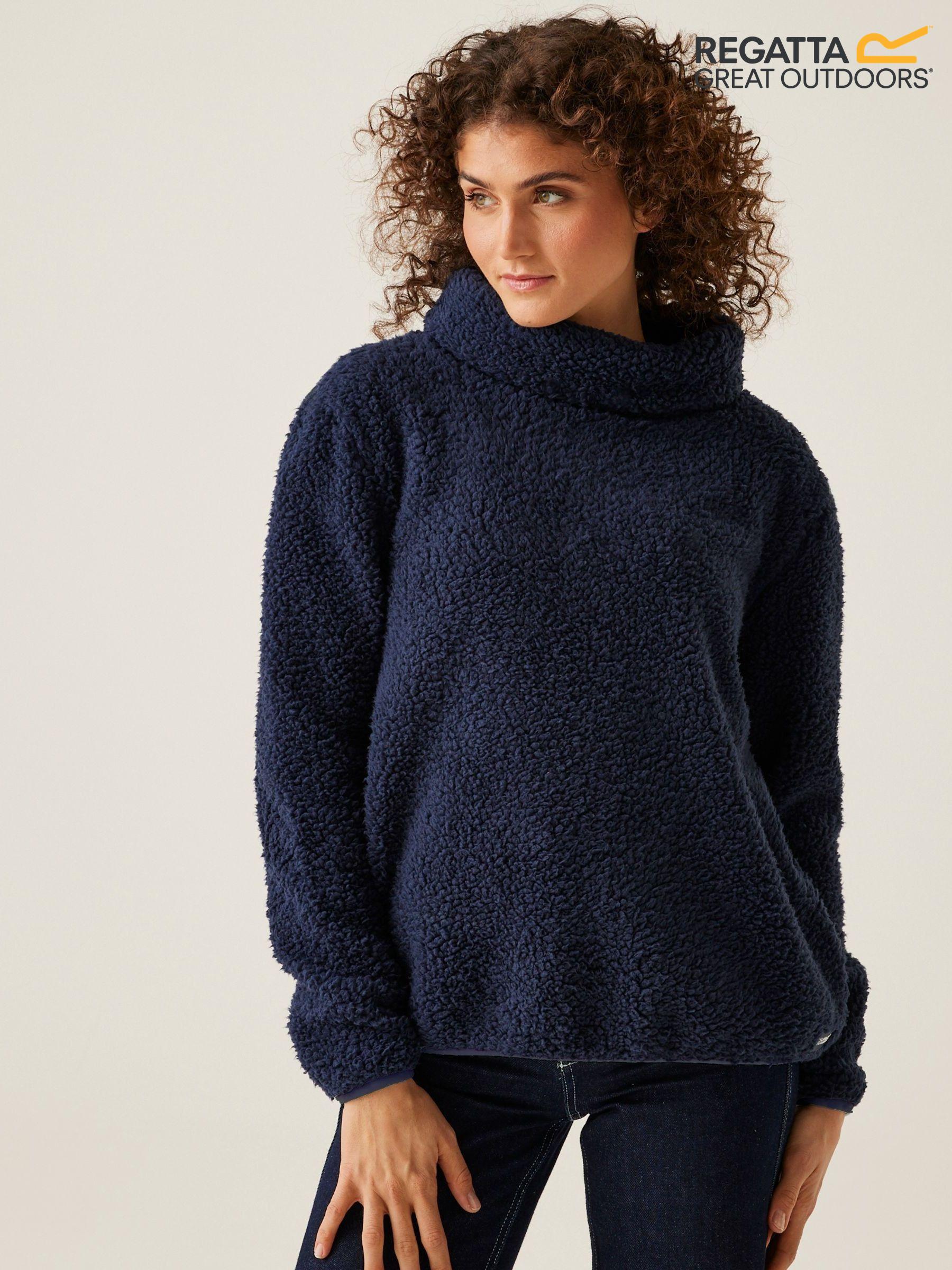 Women s Regatta Blue Teddy Borg Short Coatsandjackets Next Oman