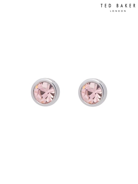 Ted Baker Silver SINAA: Crystal Stud Earrings (E04940) | 162 QAR