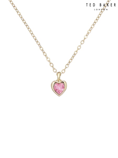 Goldfarben - Ted Baker HANNELA: Crystal Heart Pendant (E04941) | 23 €