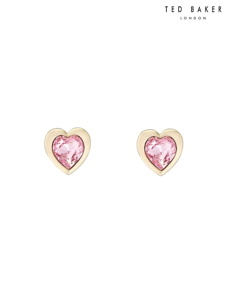 Ted Baker Gold Tone HAN: Crystal Heart Earrings (E04948) | €18