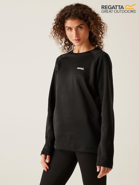 Regatta Black Thermal Base Layer Top and Leggings Set (E04952) | €21