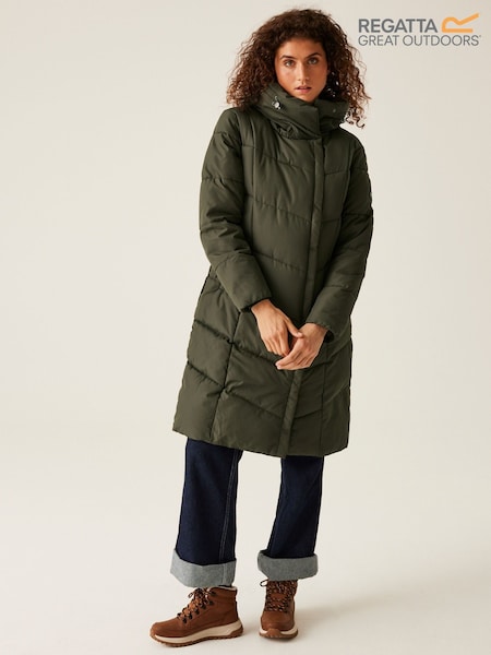 Regatta Green Shower Resistant Nurie Jacket (E04956) | ₪387