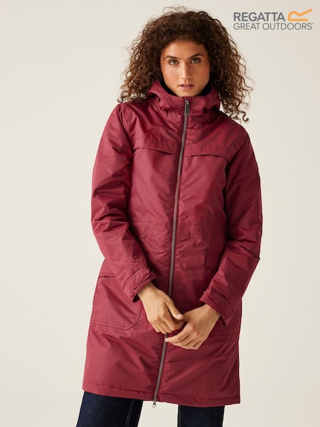 Regatta Red Romine II Long Length Waterproof Jacket (E04977) | 5,047 UAH