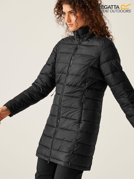 Regatta Black Shower Resistant Starler Insulated Jacket (E04983) | AED204