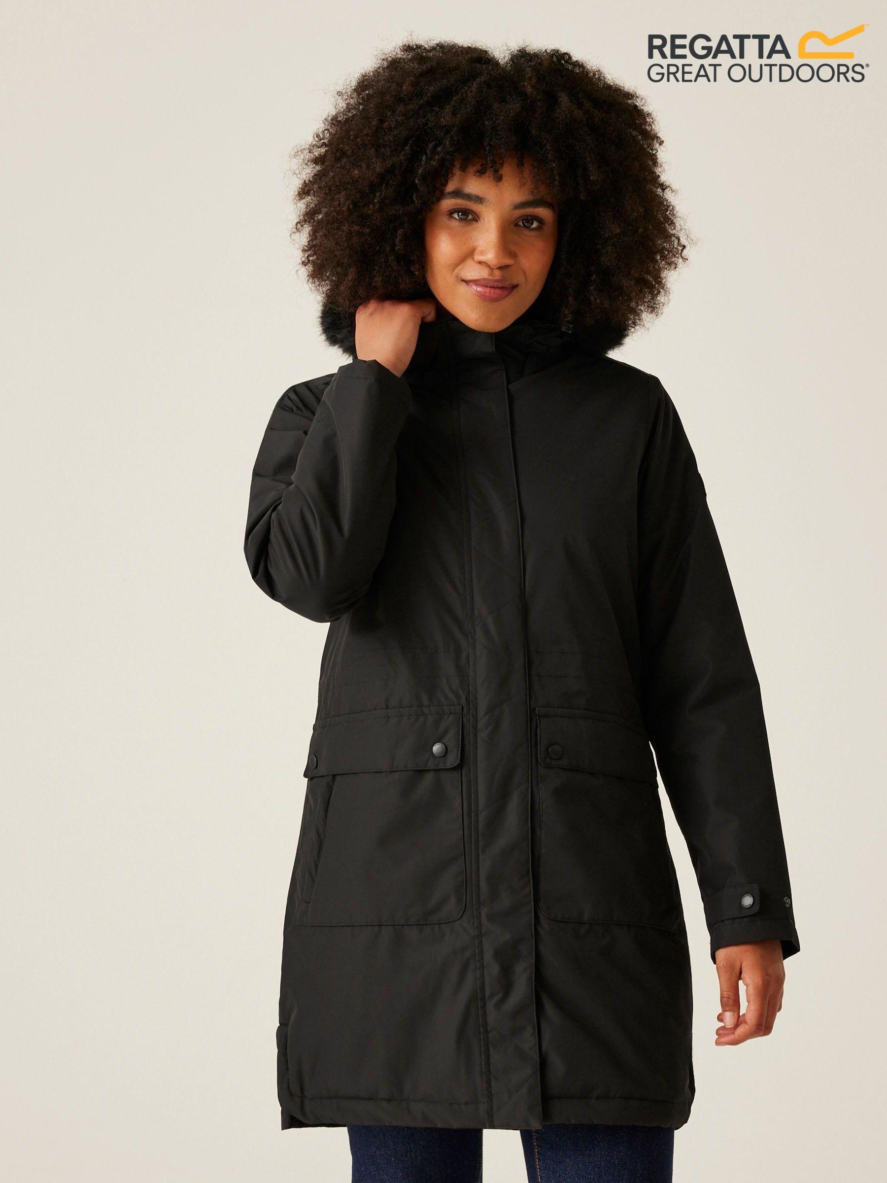 Regatta black parka 2025