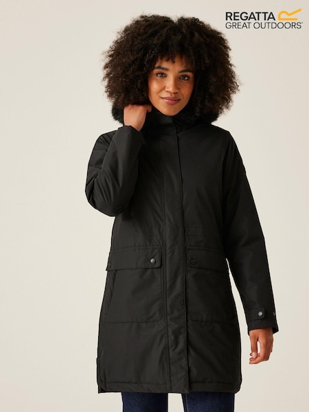 Black - Regatta Sabinka II Waterproof Jacket (E04984) | 300 LEI