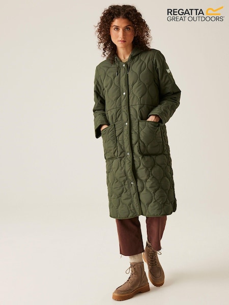 Regatta Green Shower Resistant Jaycee II Jacket (E04986) | AED204