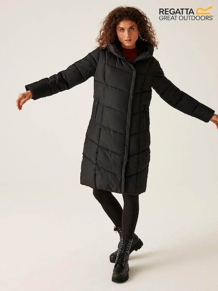 Regatta Black Shower Resistant Nurie Jacket (E04992) | €118