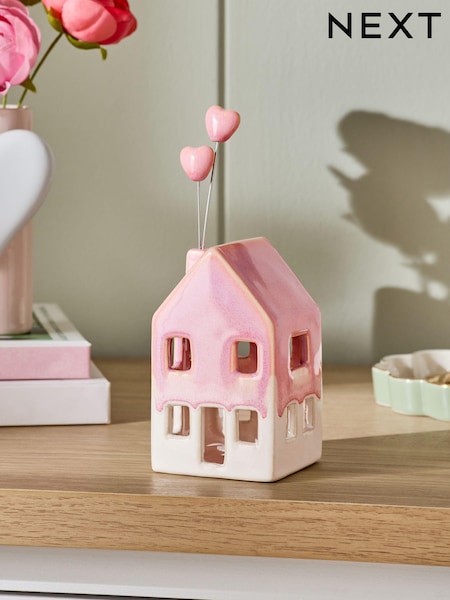 Hearts Ceramic House Ornament (E05146) | €13