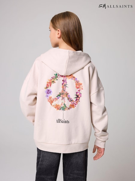 smALLSAINTS 100% Cotton Girls Sereni Peace Rihan Hoodie (E05307) | ‏181‏₪ - ‏201‏ ₪