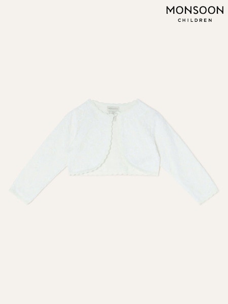 Monsoon Baby Lace 100% Cotton Cardigan (E05385) | € 30 - € 33