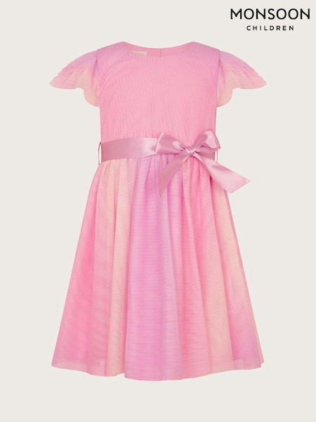 Monsoon Baby Ruffle Sleeve Ombre Dress (E05390) | 133 LEI - 142 LEI