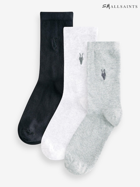 smALLSAINTS Ramskull Embroidered Socks 3 Pack (E05442) | 16 €