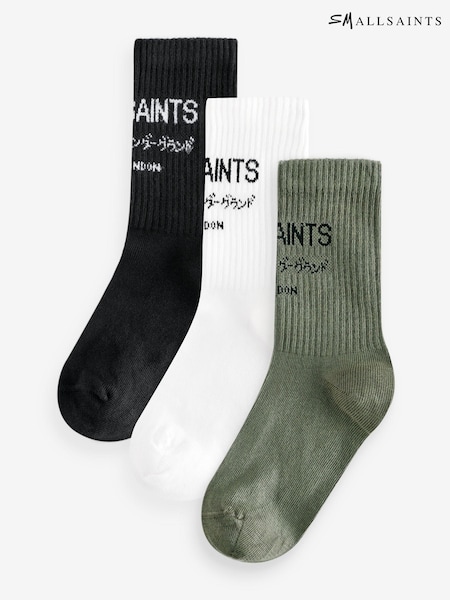 smALLSAINTS Underground Logo Socks 3 Pack (E05448) | 17 €