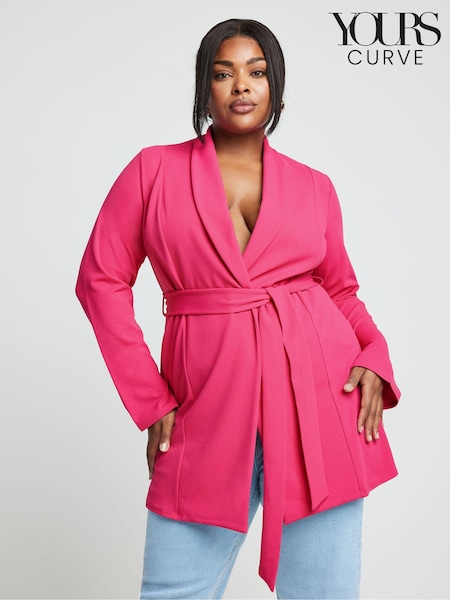 Yours Curve Pink Limited Collection Blazer (E05737) | 2,223 UAH