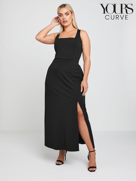 Yours Curve Square Neck Maxi Dress (E05764) | €61