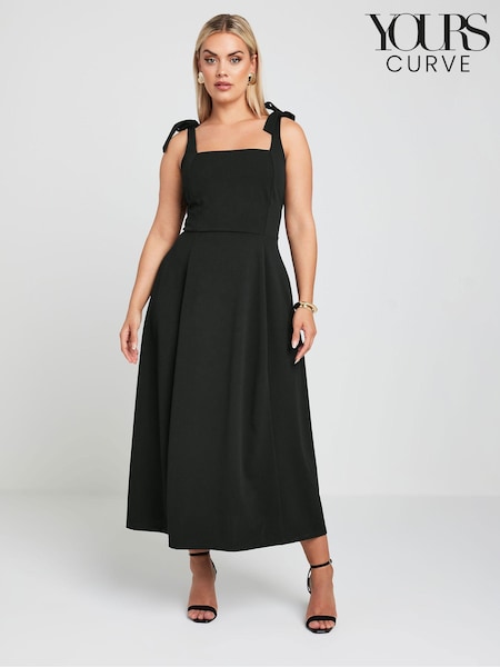 Yours Curve Limited Collection Midaxi Dress (E05775) | €52