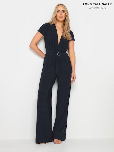 Long Tall Sally ITY Pleated Belted Jumpsuit (E05901) | 64 €