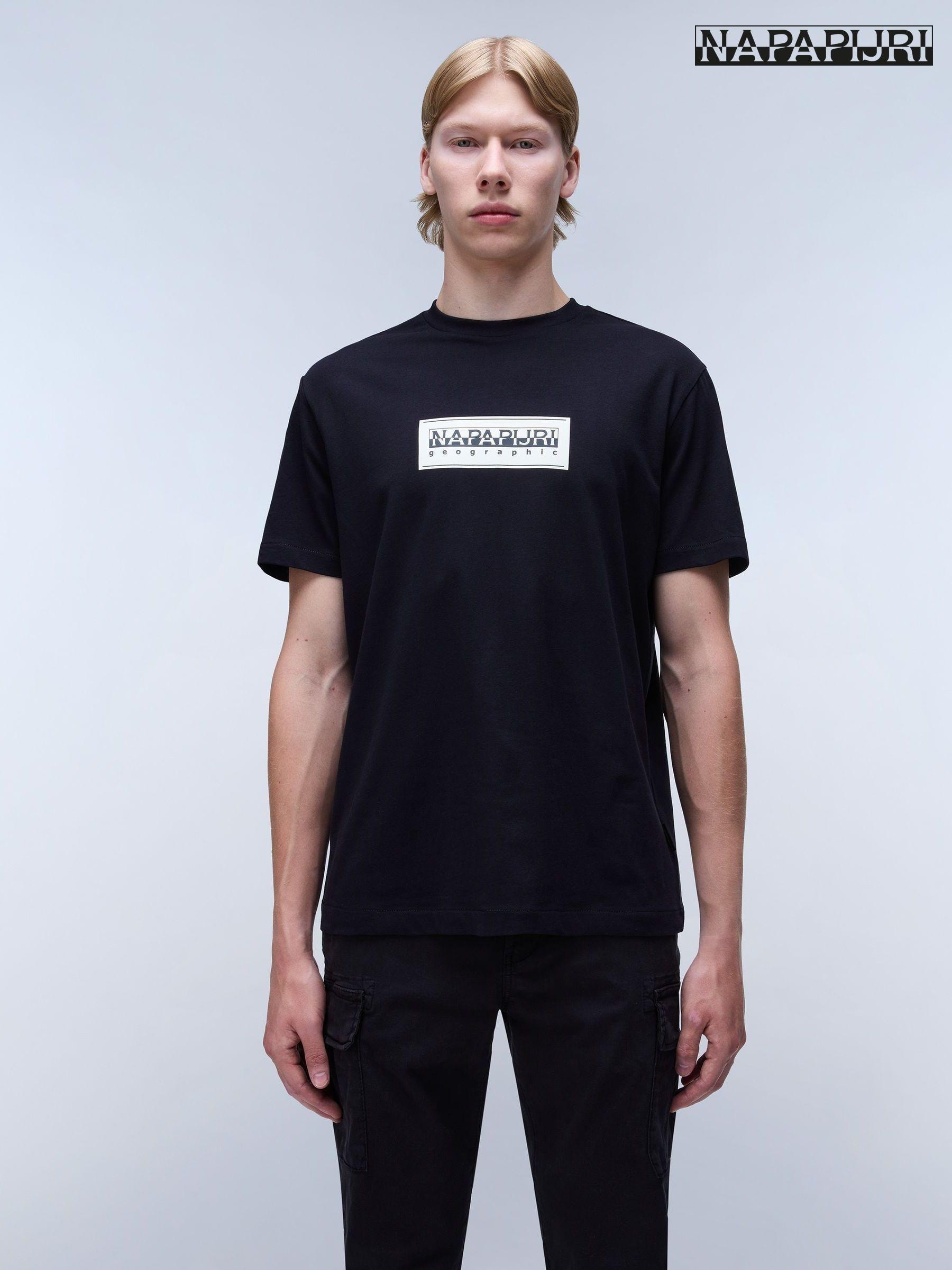 Napapijri Black Print Tshirts Next United Arab Emirates