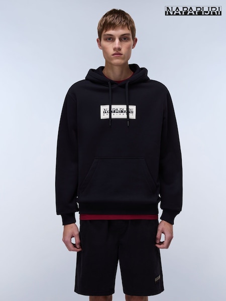 Napapijri Box Black Hoodie (E06397) | 596 LEI