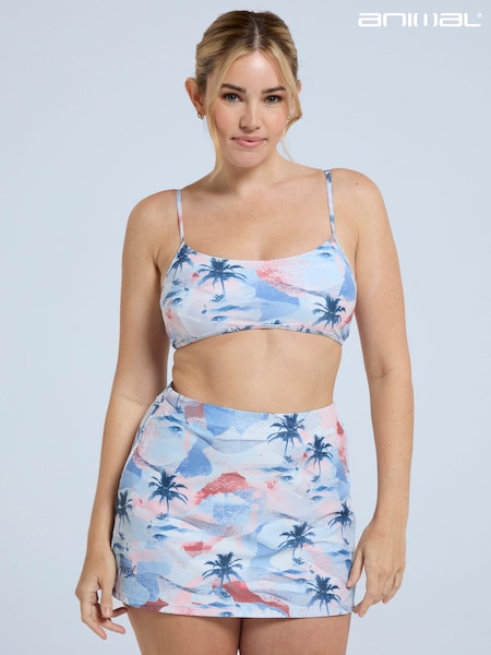 Animal Blue Womens Atlantic Tie Back Bikini Top (E06443) | €26