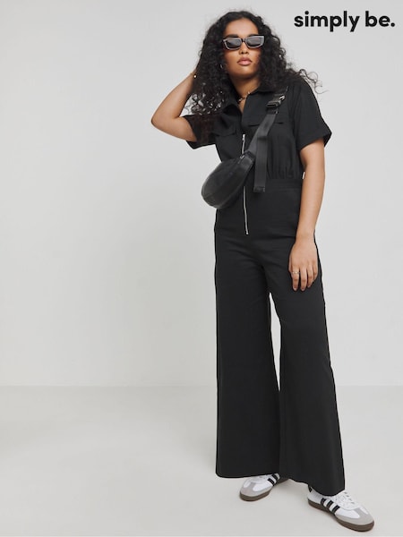 Simply Be 100% Cotton Twill Boilersuit (E06490) | 71 €