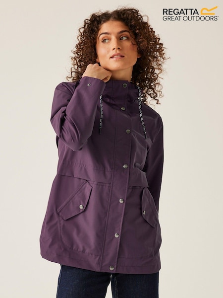 Regatta Purple Bayla Waterproof Jacket (E06573) | €38