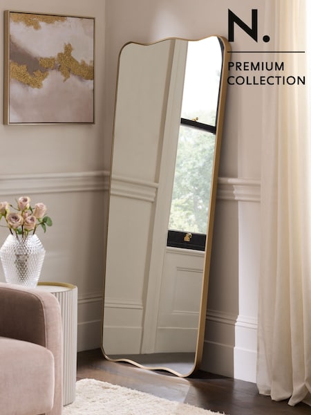 Gold N. Premium Tapered Wall Mirror (E06828) | €232