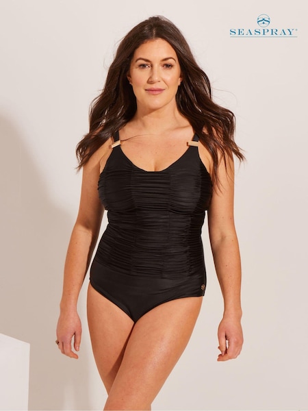 Seaspray Helena Smocked Swimsuit (E06842) | R$ 890