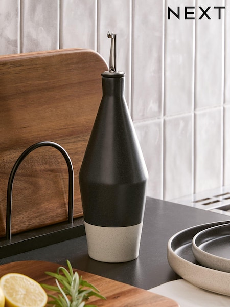 Black/White Otis Oil Bottle (E07073) | €16