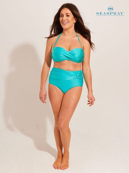Seaspray Green Zambia HW Bikini Briefs (E08048) | ₪176