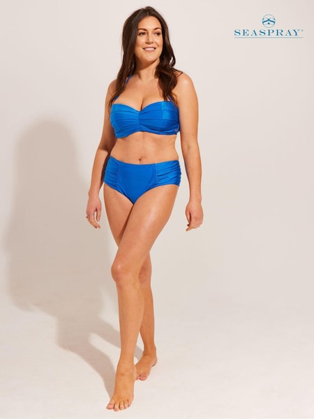 Seaspray Bora Bora Midi Blue Briefs (E08052) | ‏161‏₪