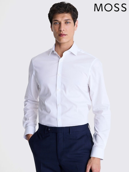 MOSS Stretch Shirt (E08113) | 182 LEI