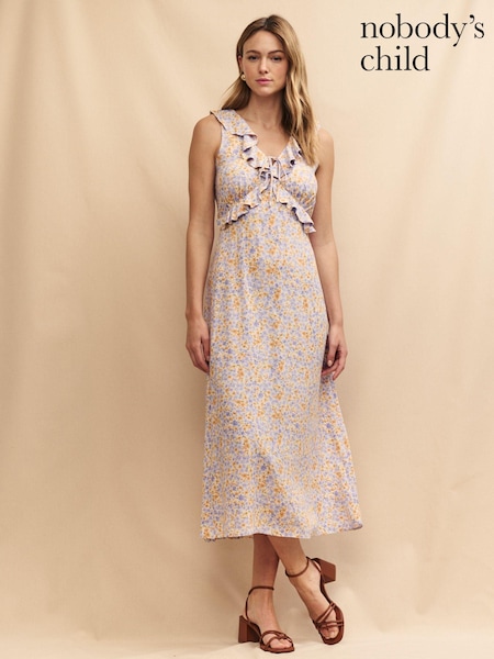 Nobody's Child Black Midi Marjorie Dress (E08275) | €41.50