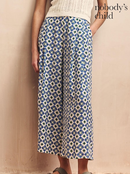 Nobody's Child Blue Zeena Trousers (E08290) | €27